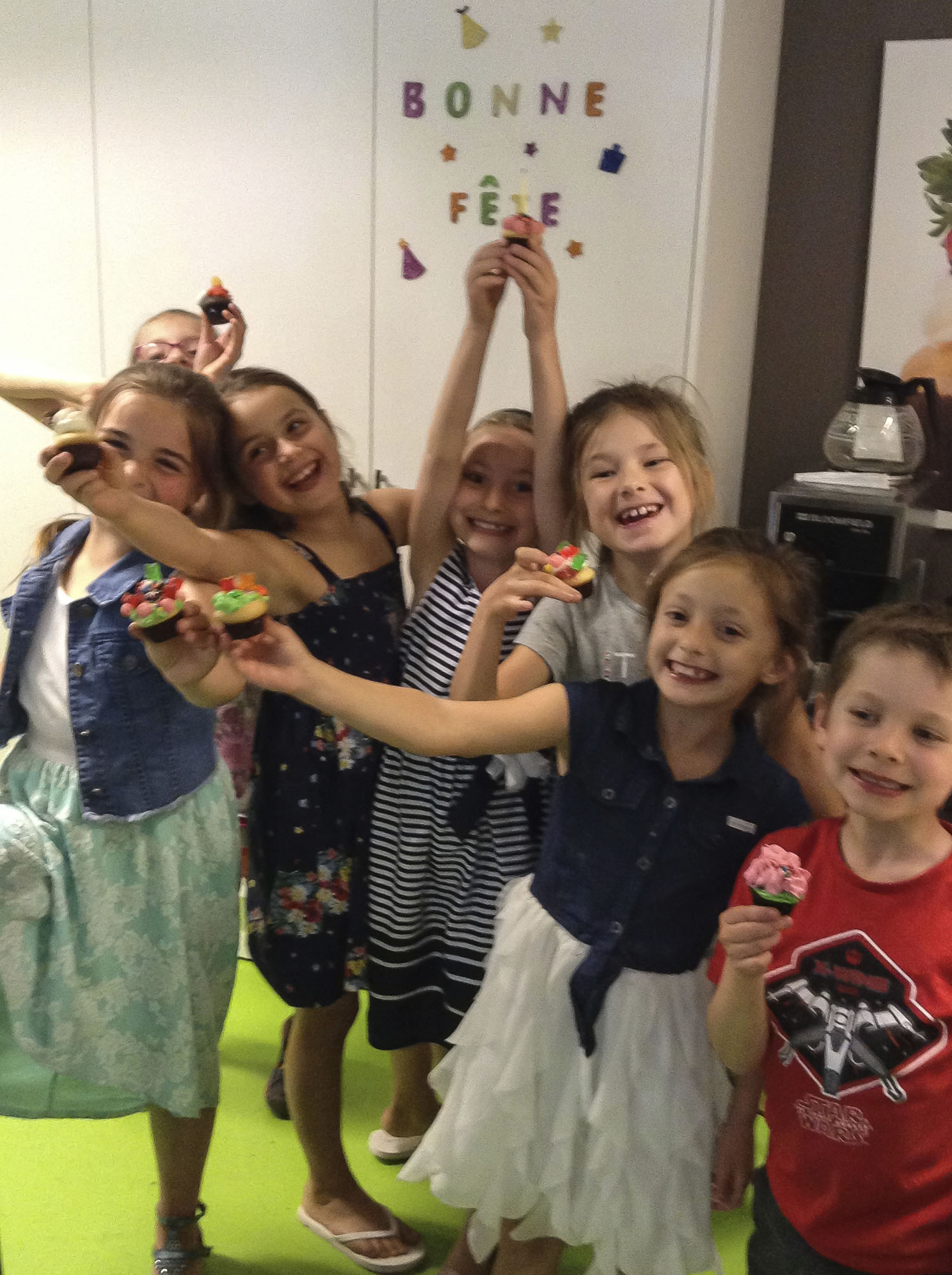 Ateliers cupcakes pour fêtes d'enfants
